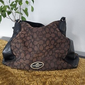 COACH Brown, Handbag,